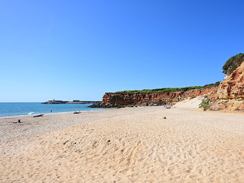 Vistas de la duna de la cala del Aceite