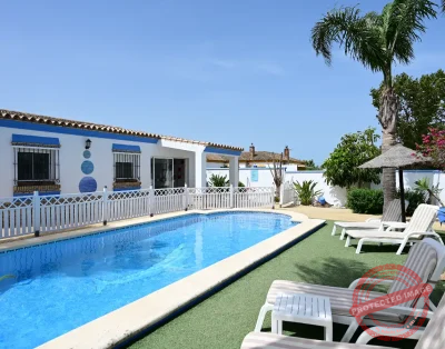 Villa Bananera con piscina privada