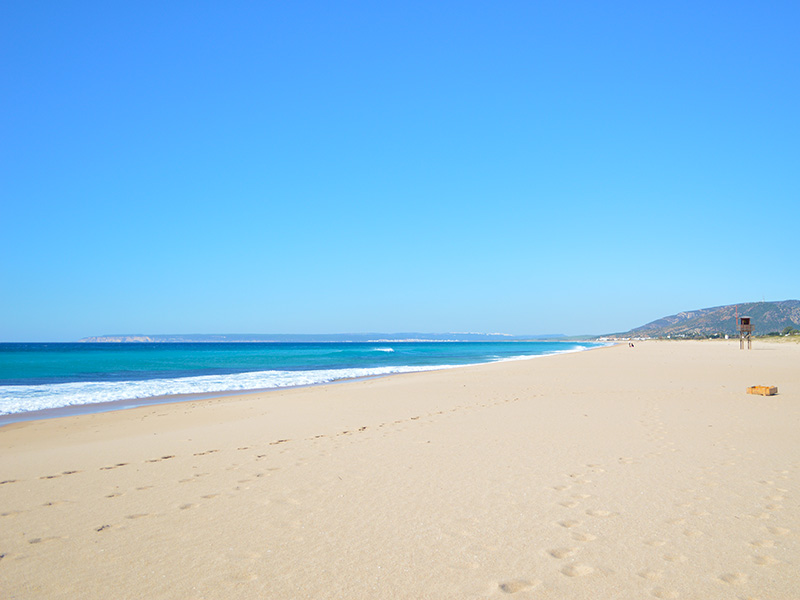 Vistas desde la playa de Zahara Vistas desde la playa de Zahara